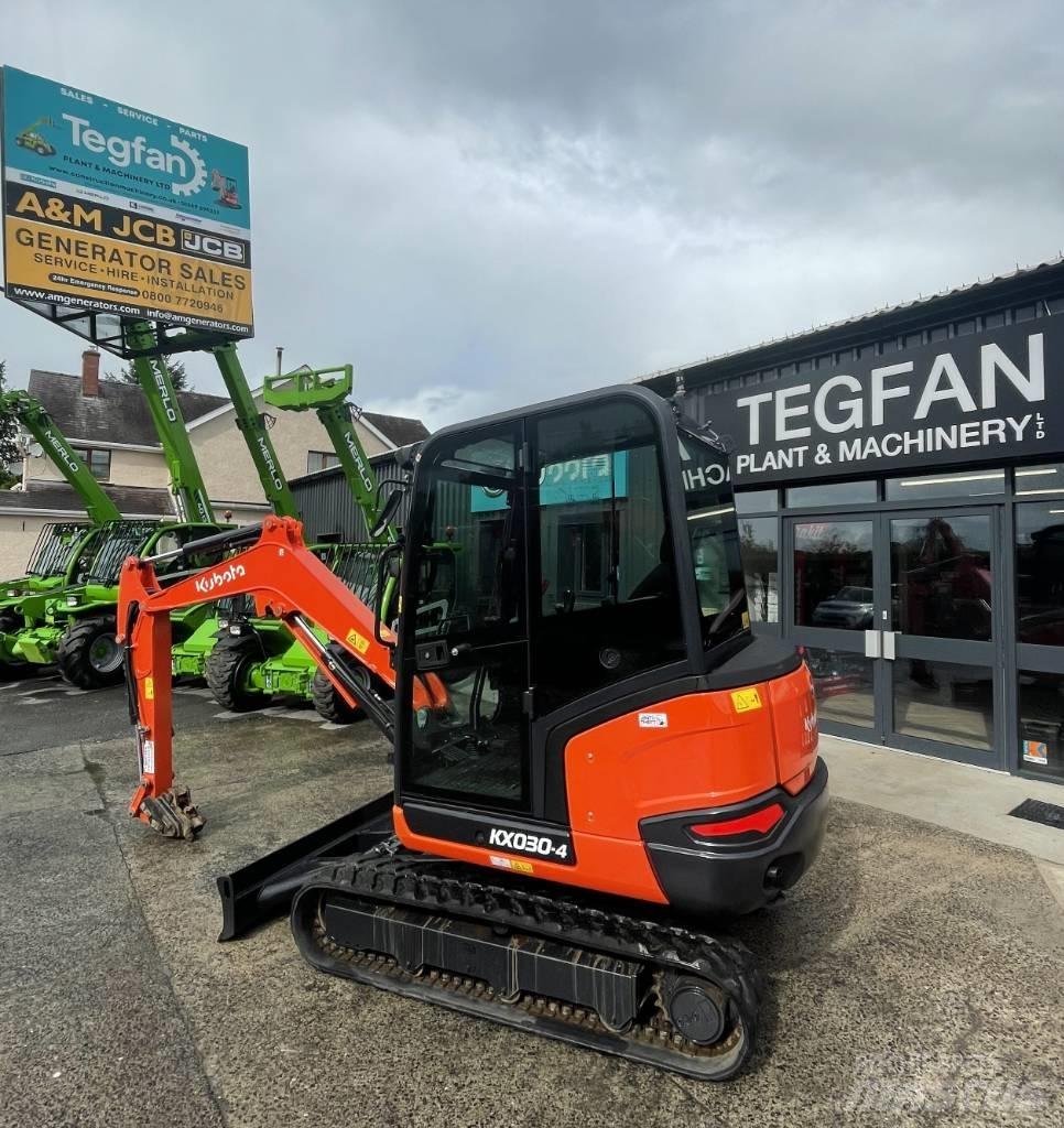 Kubota KX 030-4 Minigravere <7t