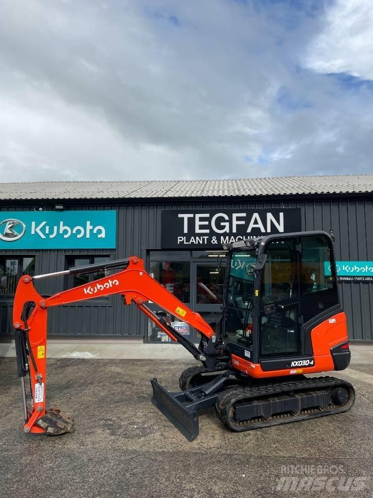 Kubota KX 030-4 Minigravere <7t