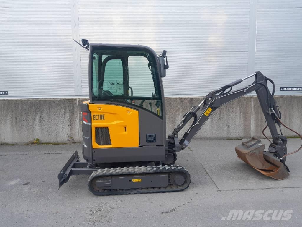 Volvo EC18E Minigravere <7t