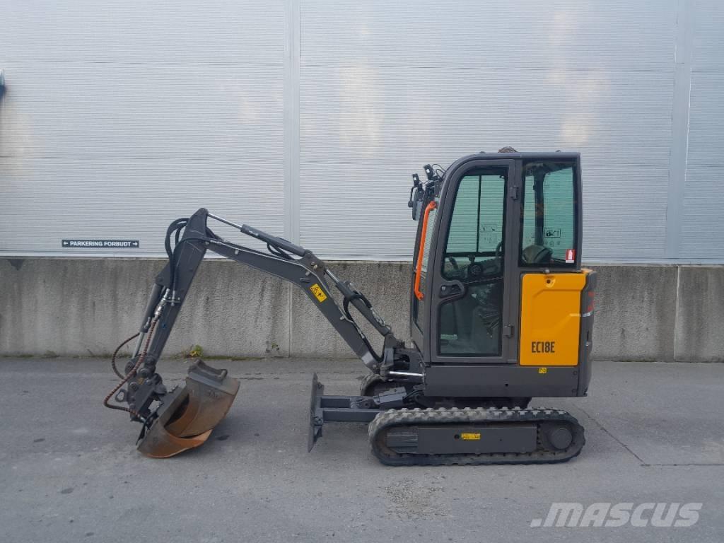 Volvo EC18E Minigravere <7t