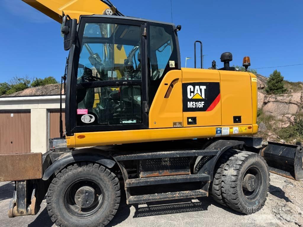 CAT M316F Hjulgravere