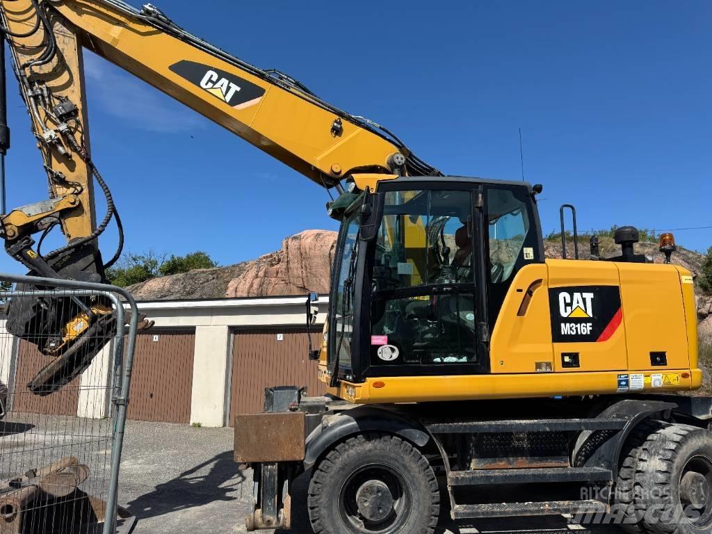 CAT M316F Hjulgravere