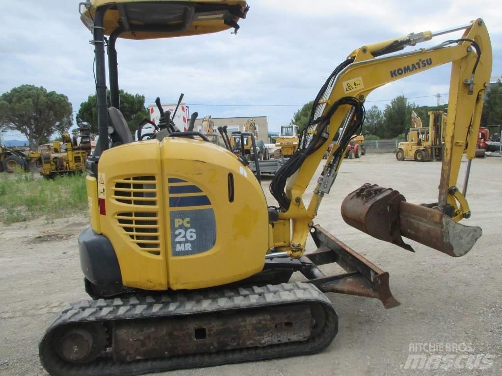 Komatsu PC 26 MR-3 Minigravere <7t