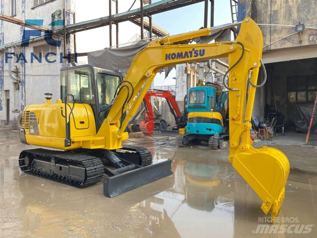 Komatsu PC 56-7 Beltegraver