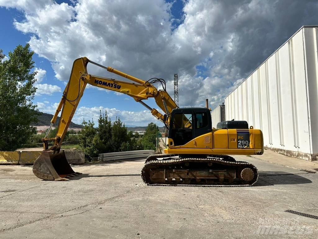 Komatsu PC290 NLC-7K Beltegraver