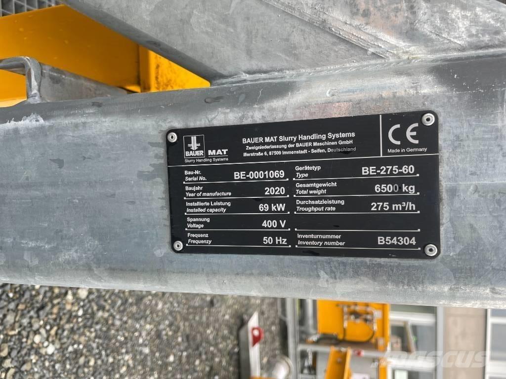Bauer MAT BE 275-60 Anlegg - Annet