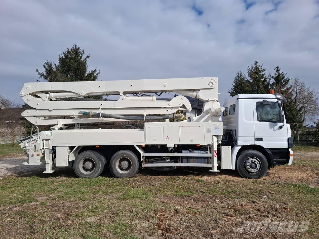 Mercedes-Benz Actros Betongpumpe biler
