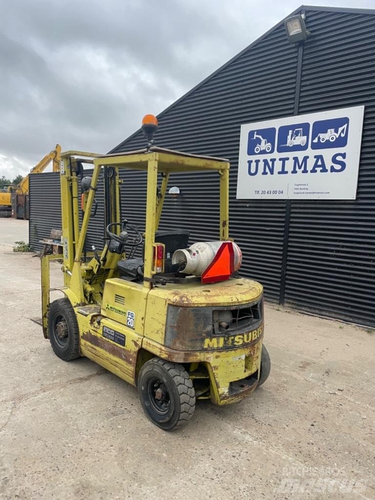 Mitsubishi FG20 Propan trucker