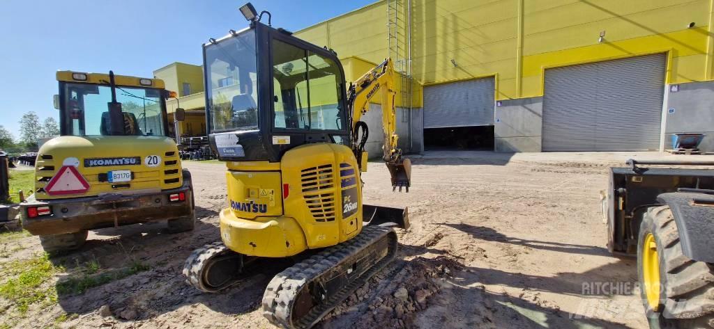 Komatsu PC 26 MR Minigravere <7t