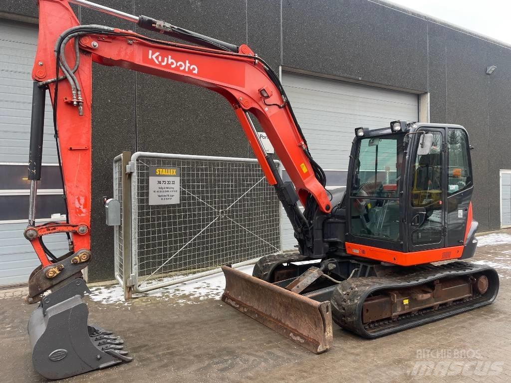Kubota KX080-4a Midigravere 7 - 12t