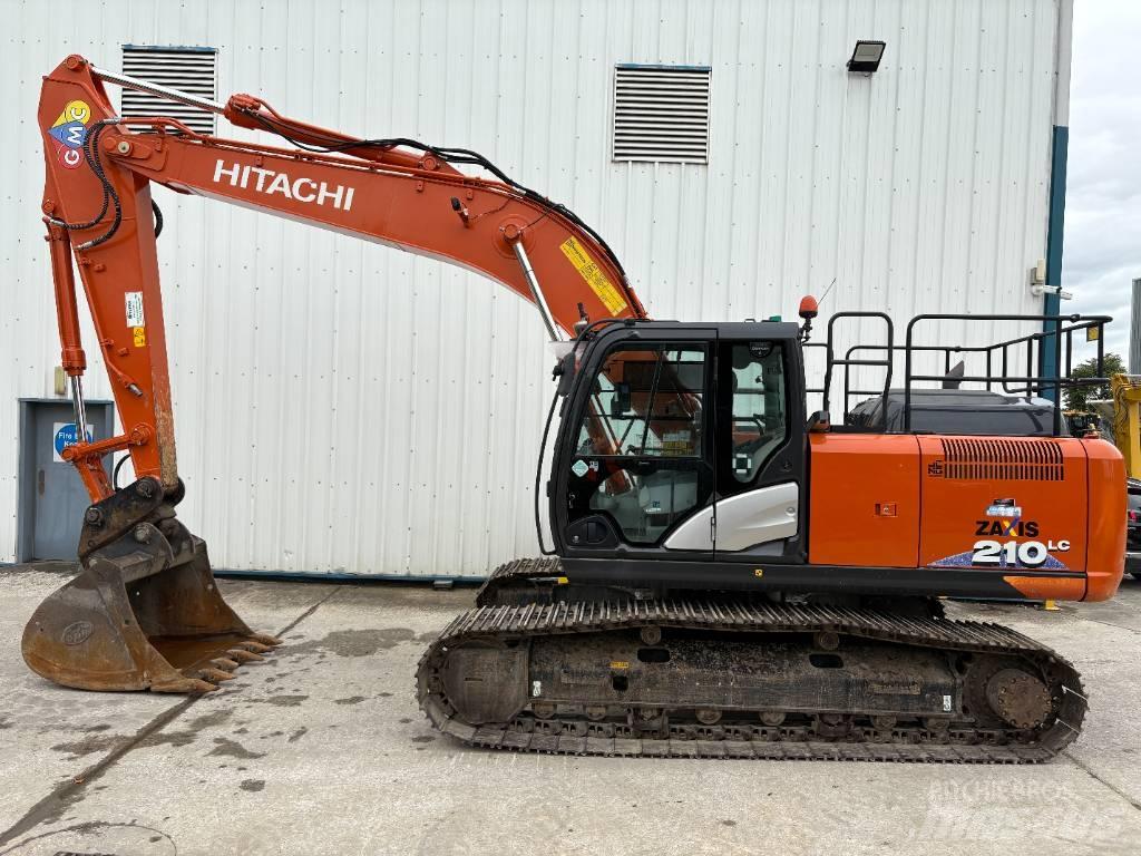 Hitachi ZX210LC-6 Beltegraver