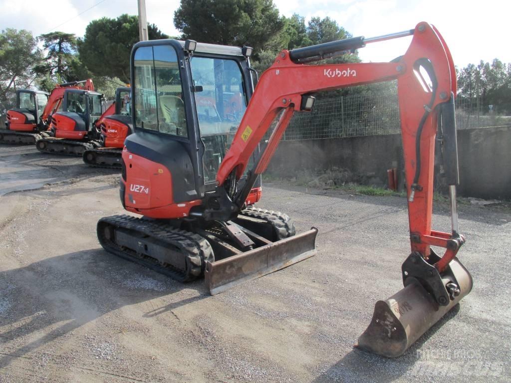 Kubota U 27-4 Minigravere <7t