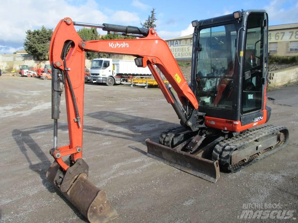 Kubota U 27-4 Minigravere <7t