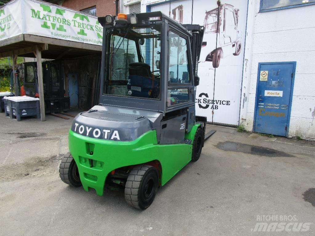 Toyota Elmotvikt Elektriske trucker