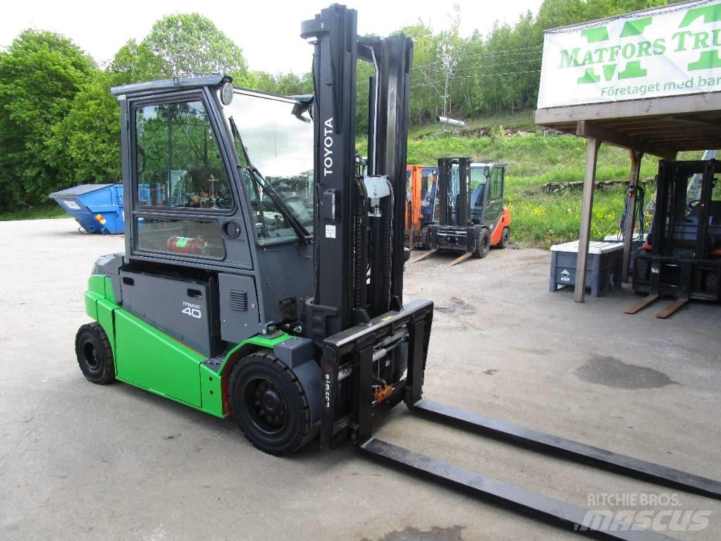 Toyota Elmotvikt Elektriske trucker