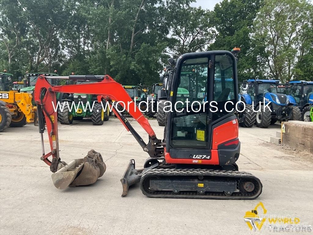 Kubota U 27-4 Minigravere <7t