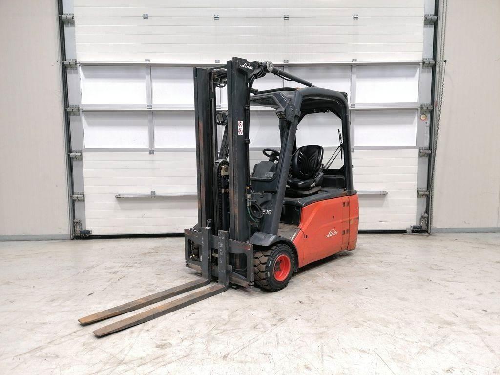 Linde E18L-01 Elektriske trucker
