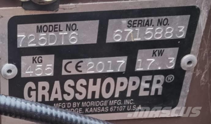 Grasshopper 725 DT 6 Spakstyrte gressklippere