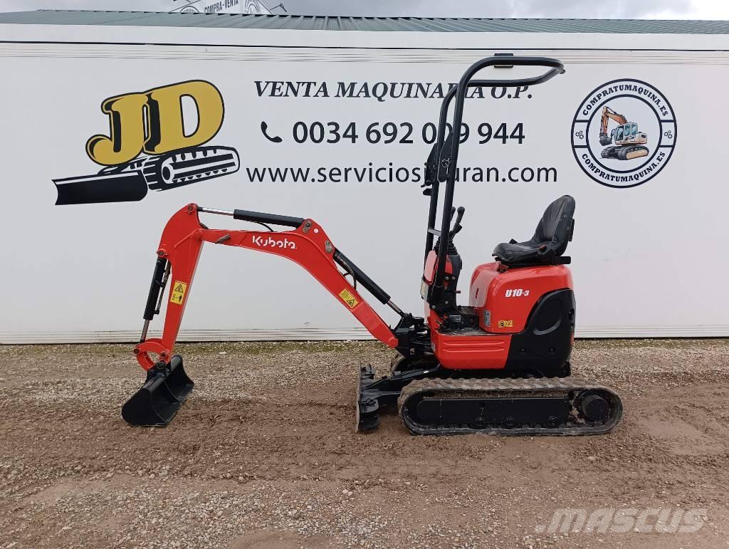 Kubota U 10 Minigravere <7t