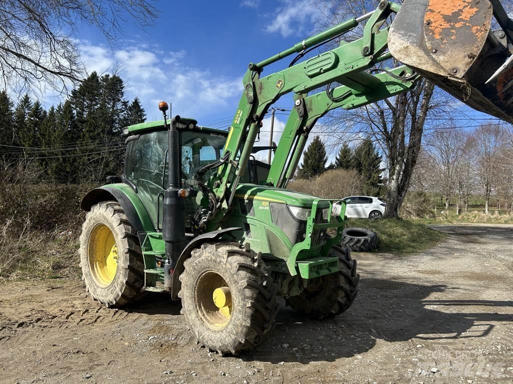 John Deere 6R 120 Traktorer