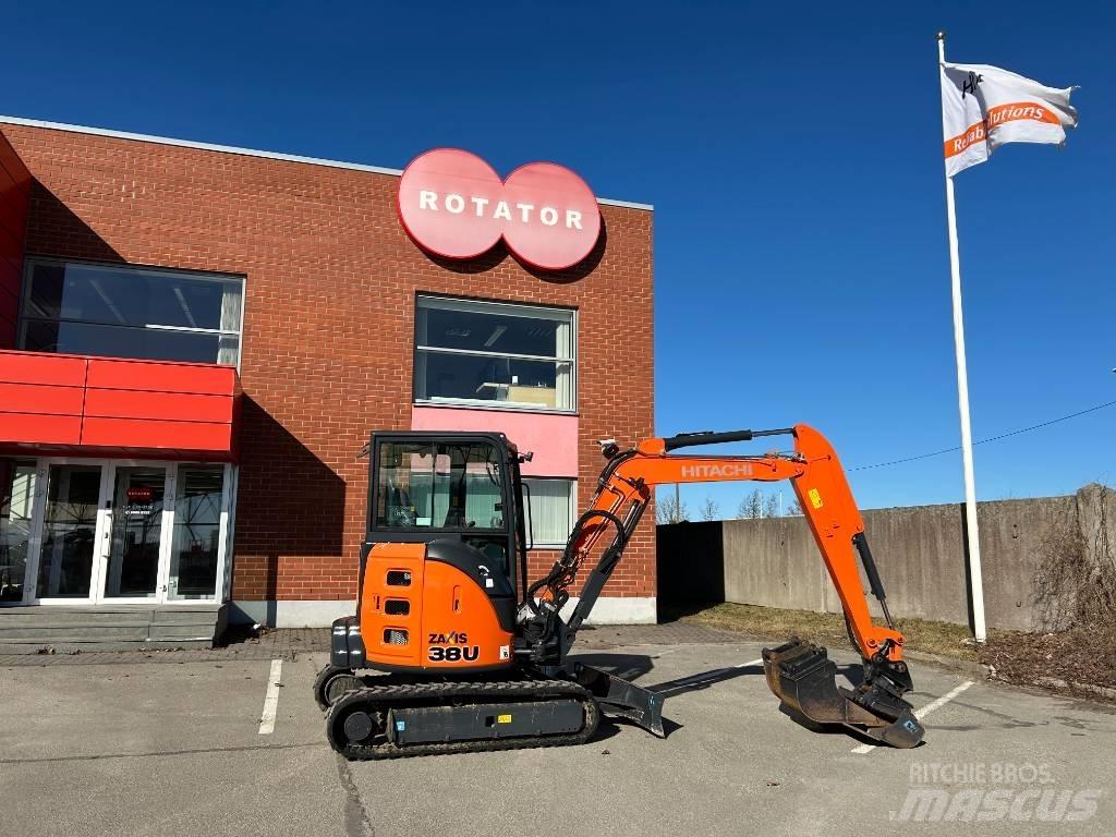 Hitachi ZX 38 U-5 A Minigravere <7t