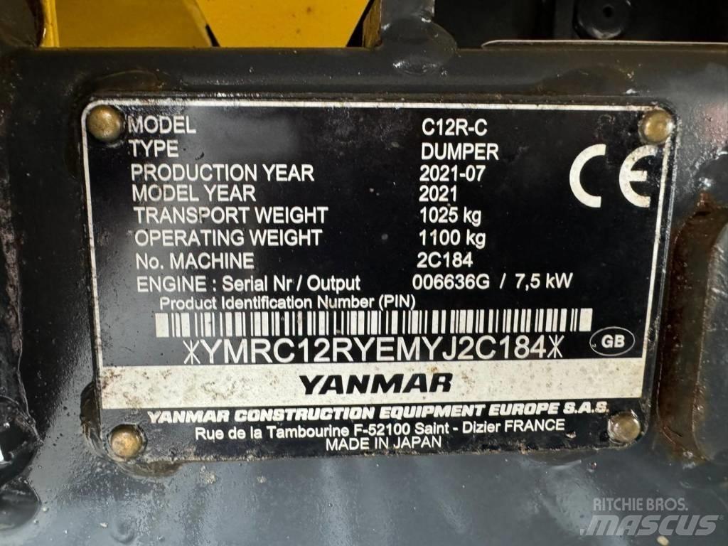 Yanmar C 12 RC Beltedumpere