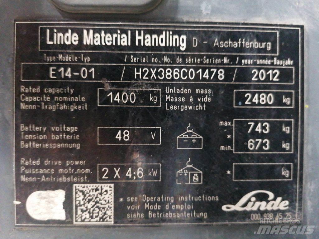 Linde E14-01 Elektriske trucker
