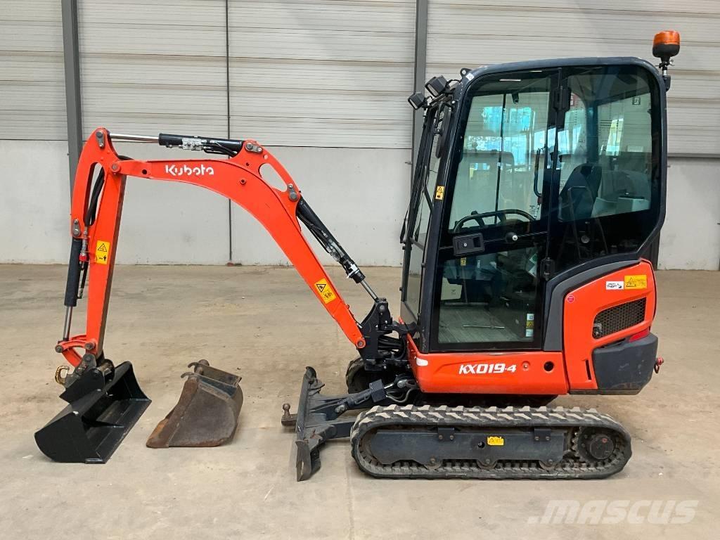 Kubota KX 019-4 Minigravere <7t