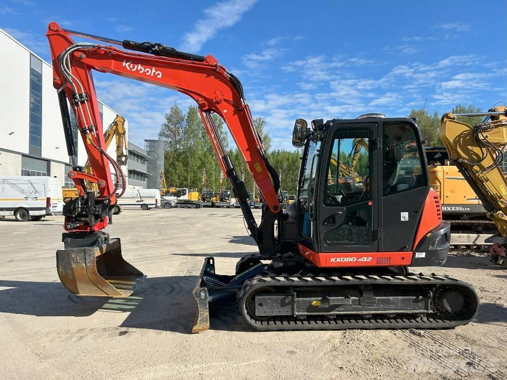 Kubota KX 080-4 A2 Midigravere 7 - 12t