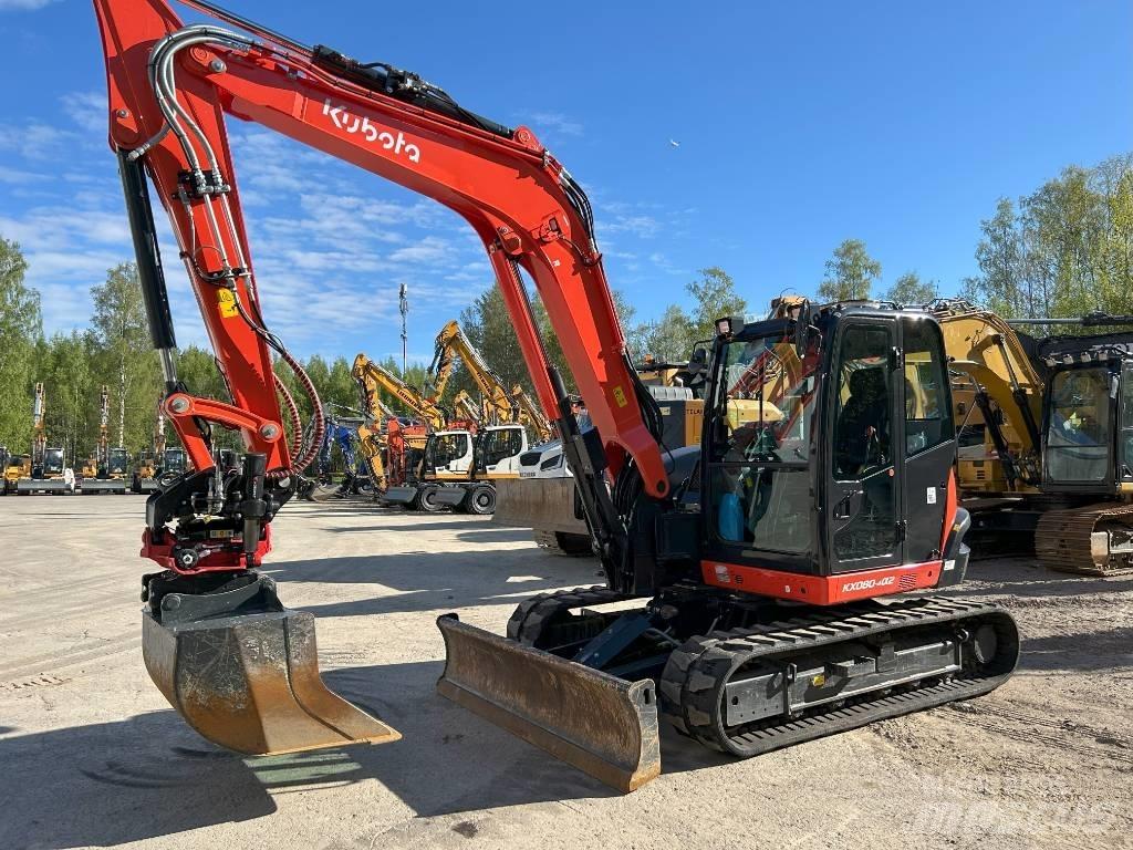 Kubota KX 080-4 A2 Midigravere 7 - 12t