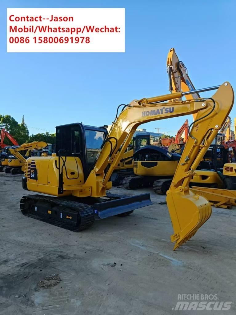 Komatsu PC 56 Minigravere <7t