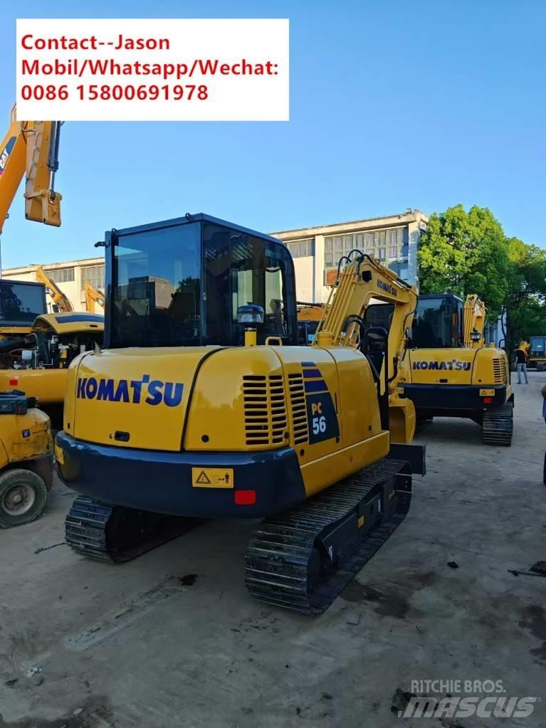 Komatsu PC 56 Minigravere <7t