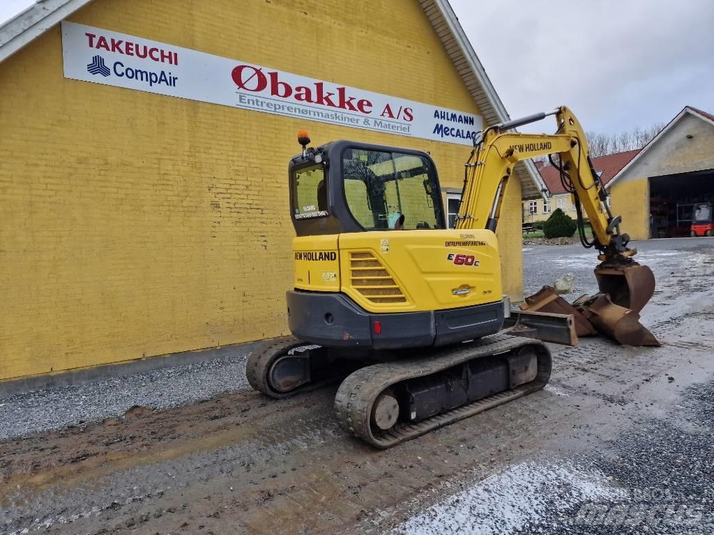 New Holland E60C Minigravere <7t