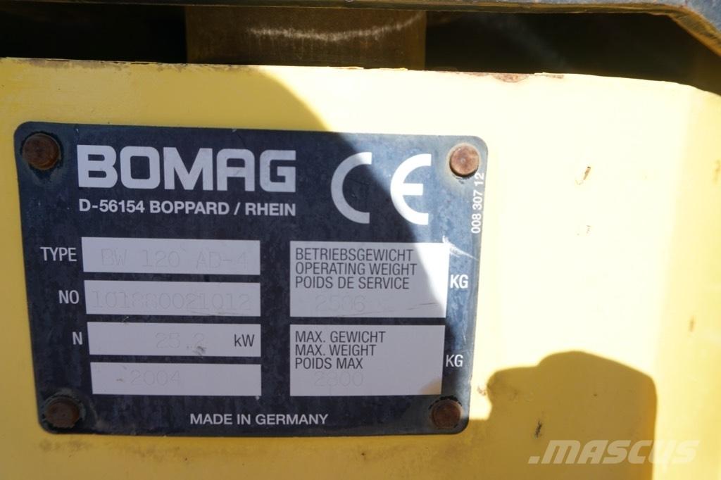 Bomag BW 120 AD-4 Tandem Valser