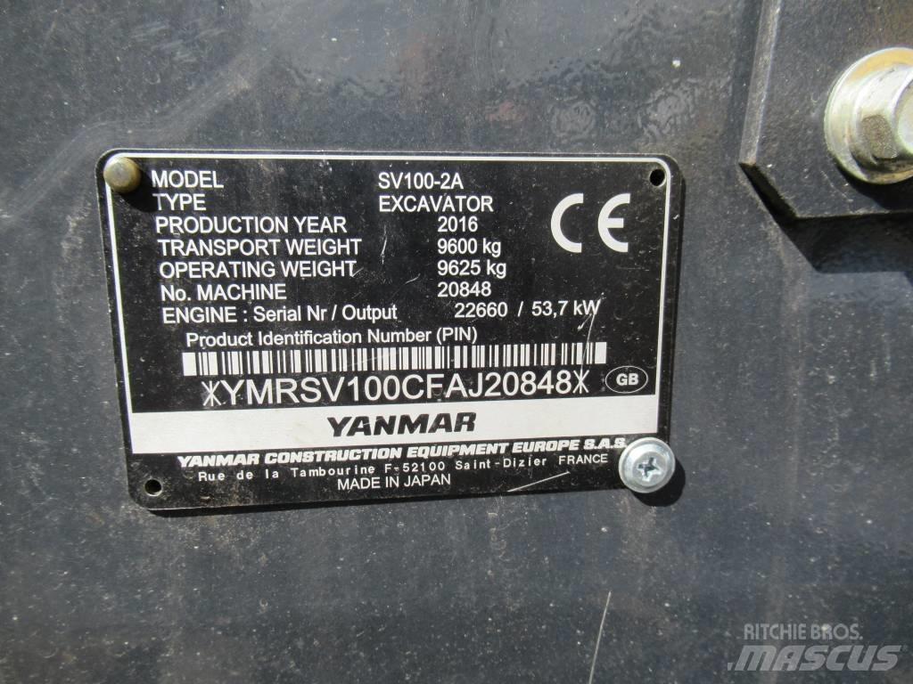 Yanmar SV 100-2A Midigravere 7 - 12t