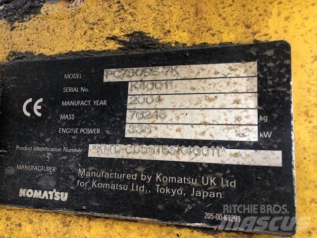 Komatsu PC 750 SE-7K Beltegraver