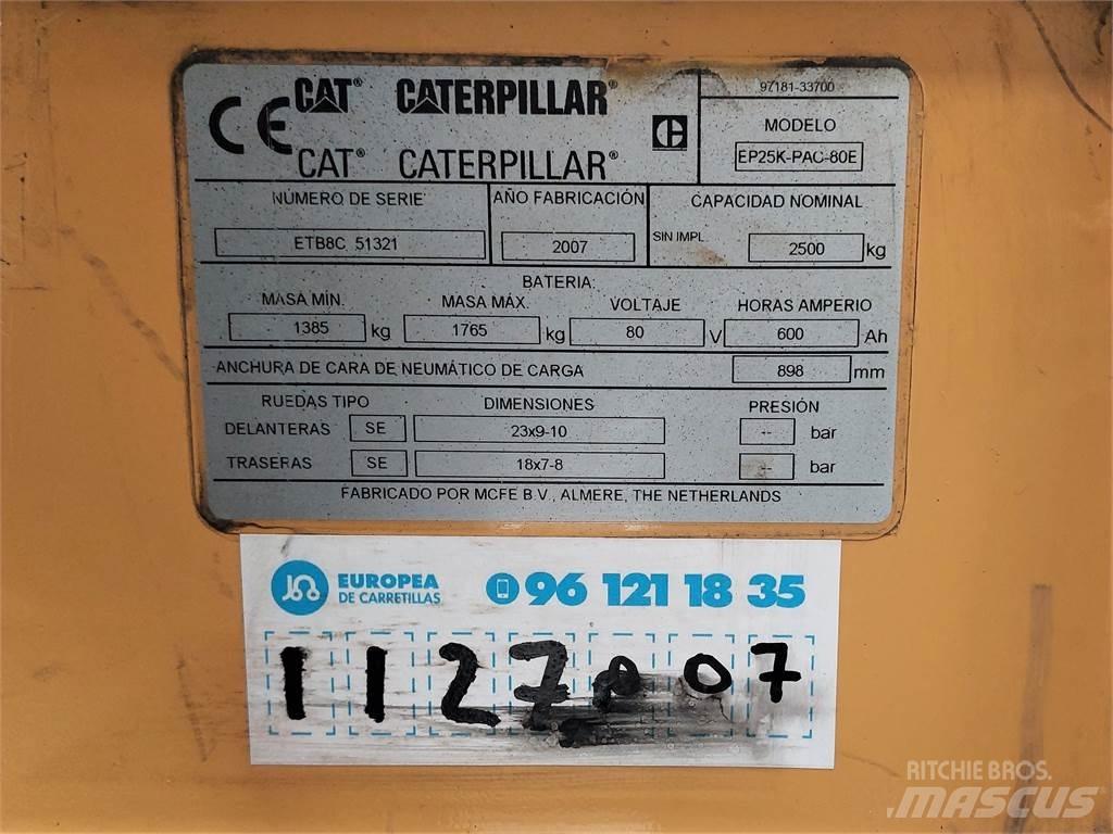 CAT EP25K PAC Elektriske trucker