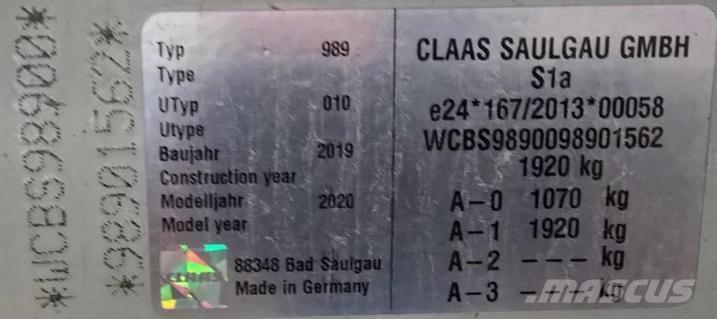 CLAAS Liner 3100 Svanser