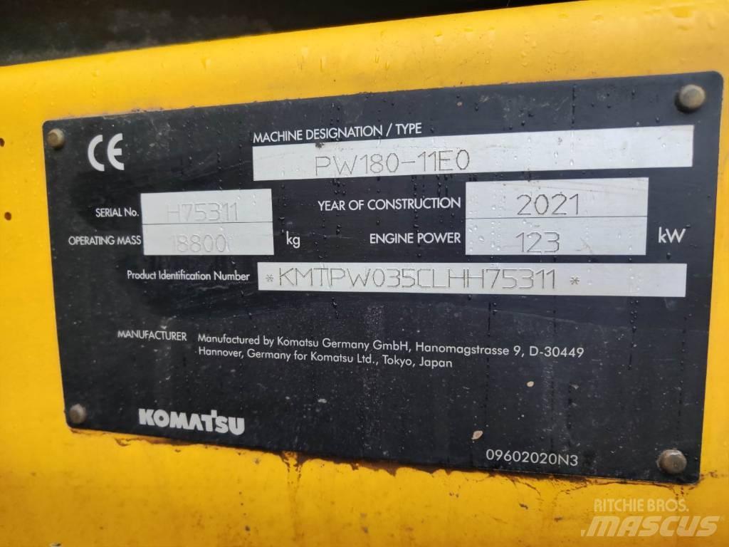 Komatsu PW180-11 Hjulgravere