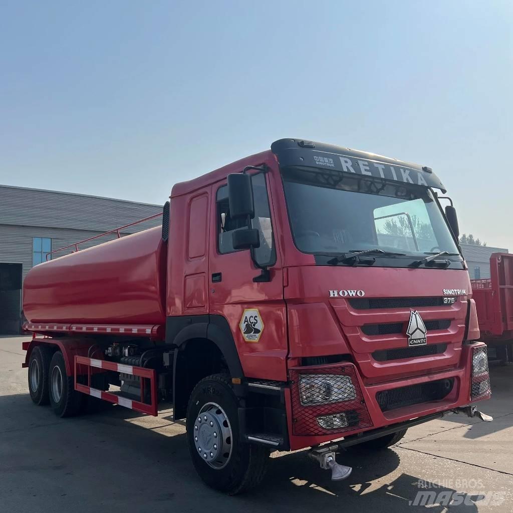 Howo 375 6x4 Vanningsvogn for støvdemping