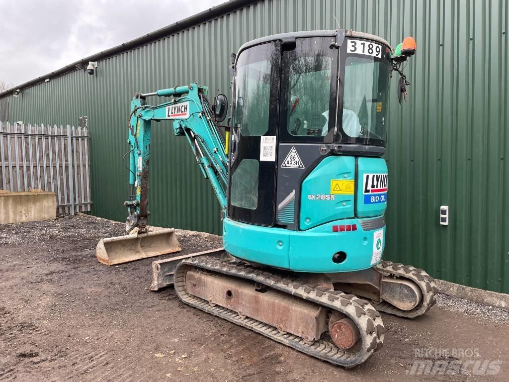 Kobelco SK 28 SR Minigravere <7t