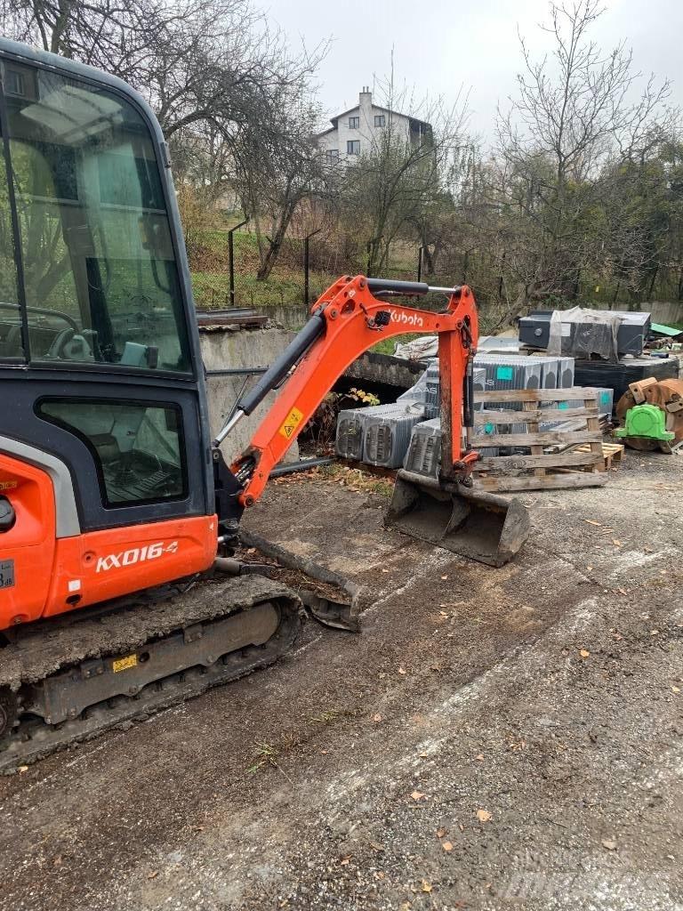 Kubota KX 016-4 Minigravere <7t