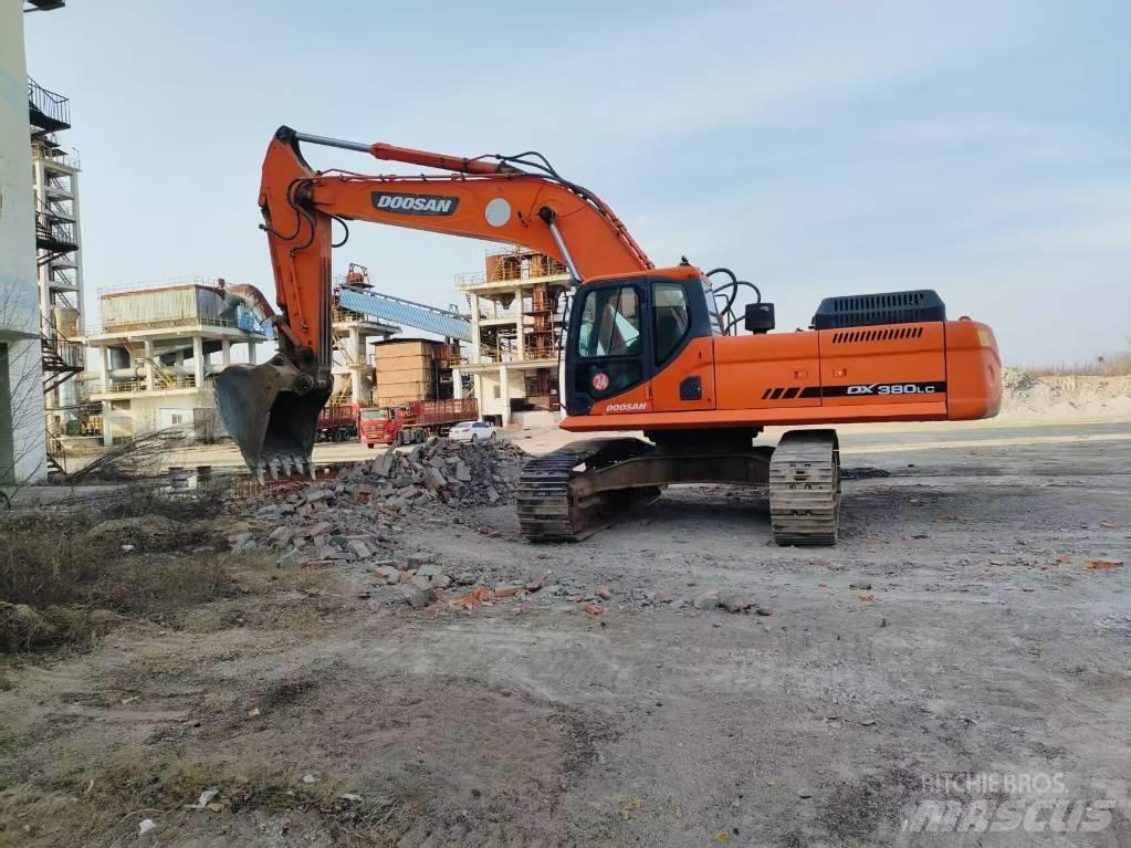 Doosan DX 380 LC Beltegraver
