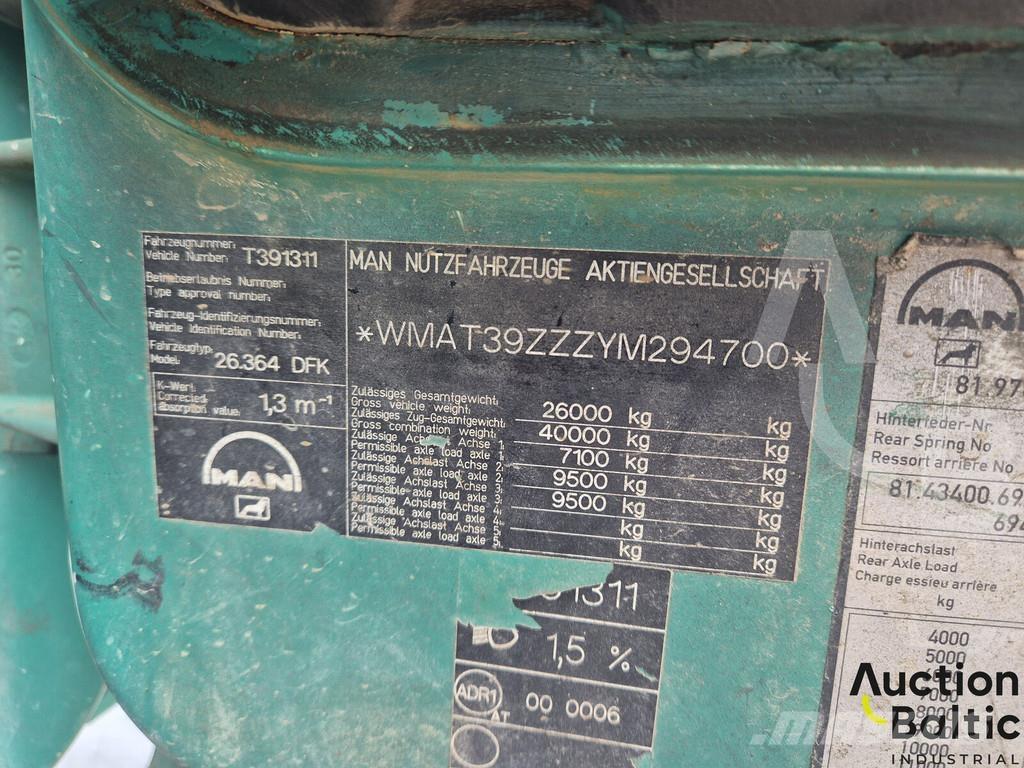 MAN 26.364 Tippbil