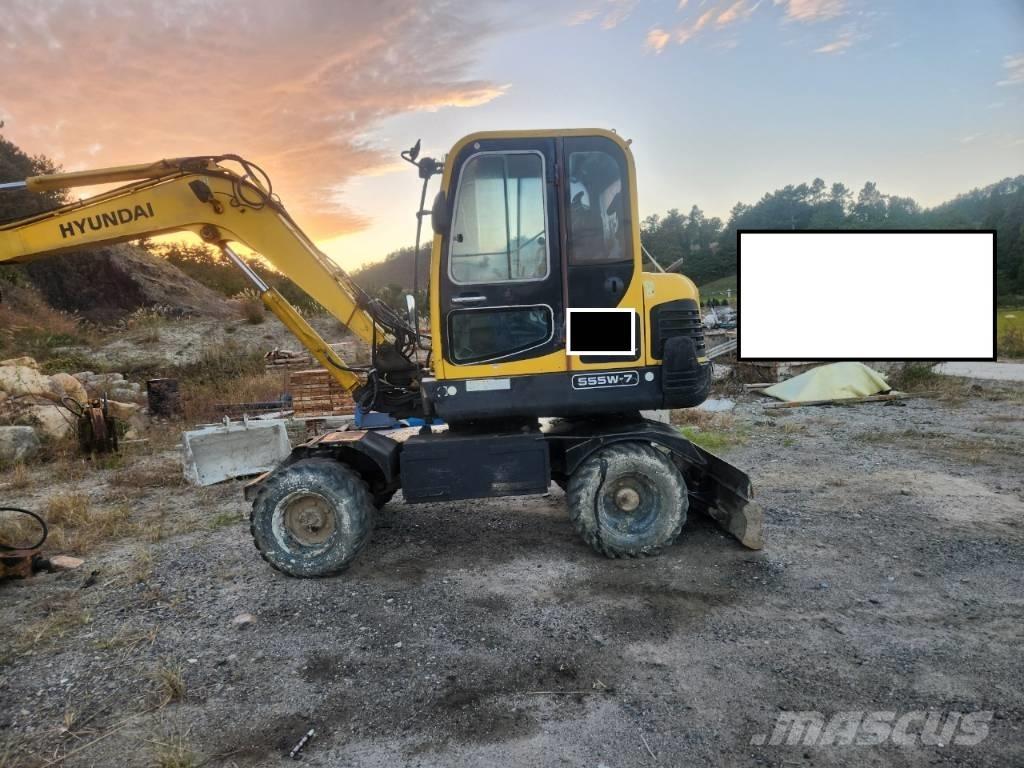 Hyundai Robex 55 W-7 Hjulgravere