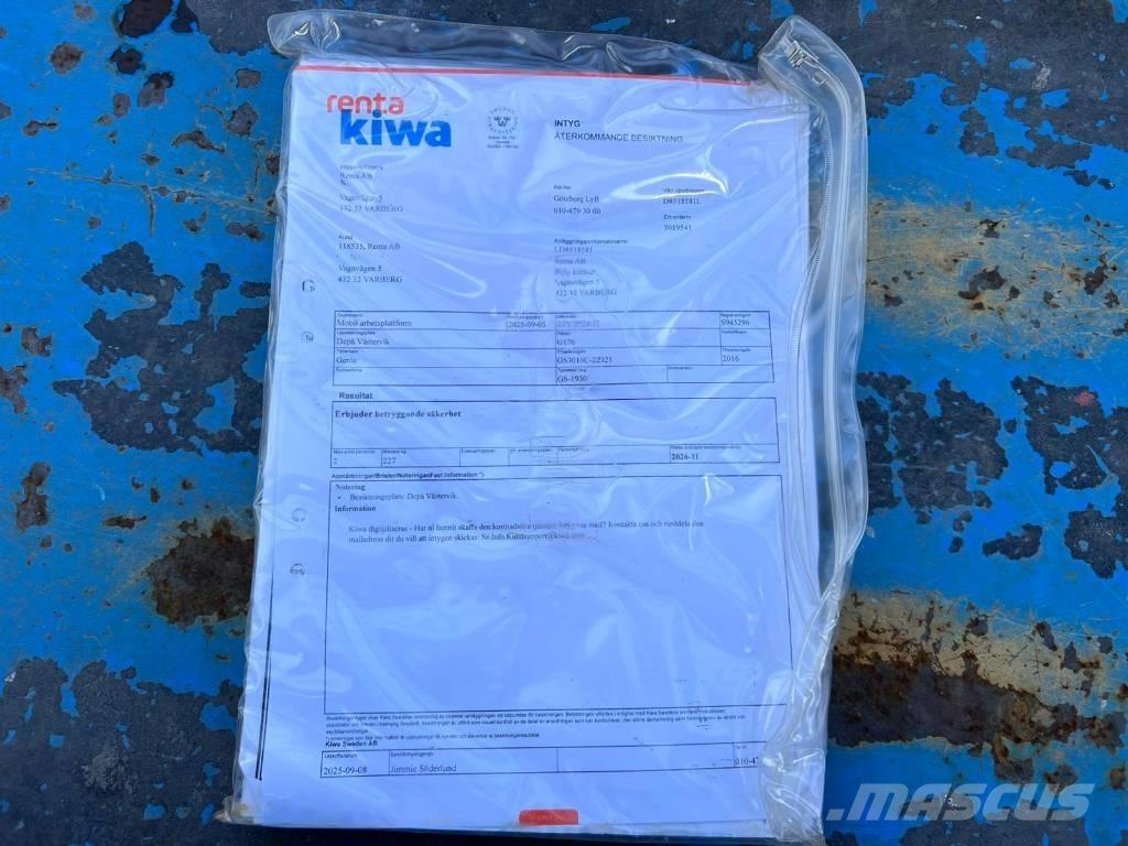 Genie GS 1930 Sakselifter