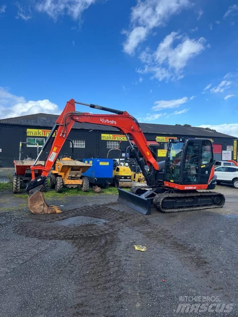 Kubota KX 080-4a Midigravere 7 - 12t