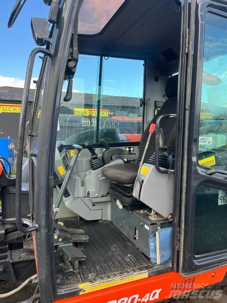 Kubota KX 080-4a Midigravere 7 - 12t