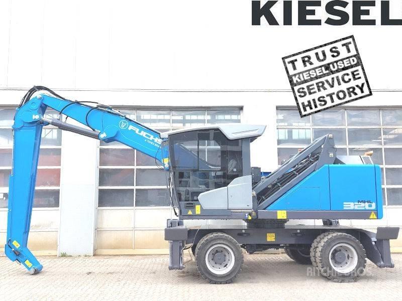 Fuchs MHL 320 F Gravemaskiner for avfallshåndtering