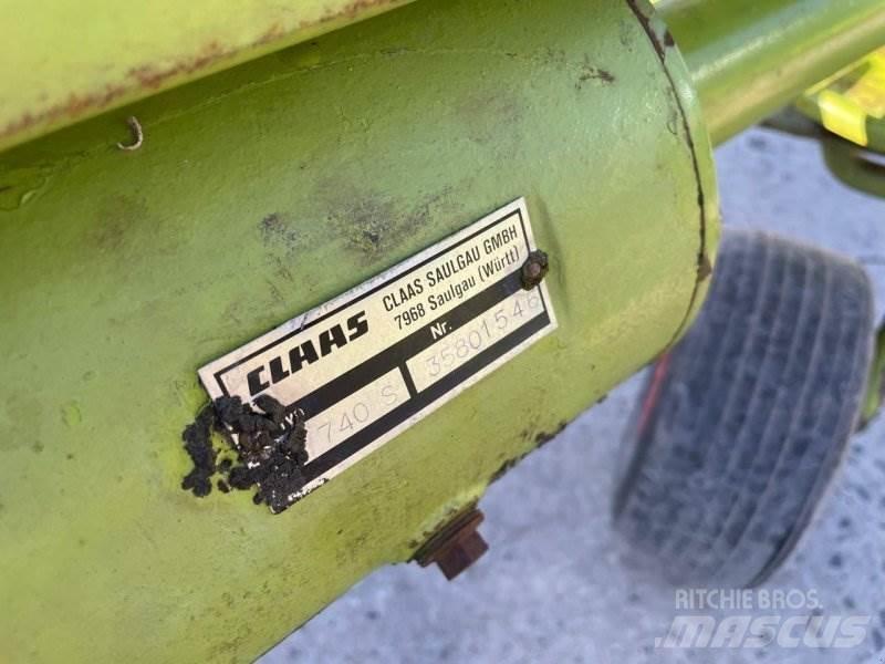 CLAAS 740 S Raker og høyvendere